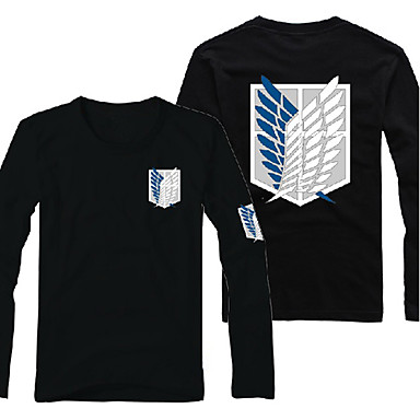 Cozy Fresh Attack on Titan Wings of Freedom Long Sleeve T shirt sale online